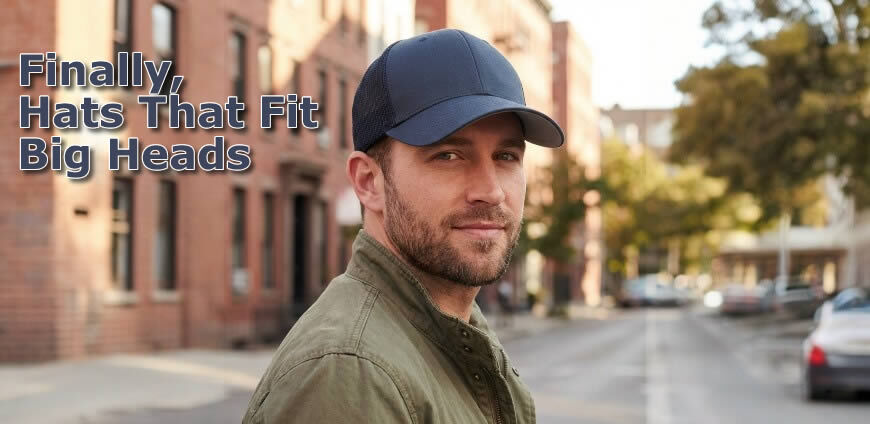 Finally, Hats That Fit Big Heads Finally, Hats That Fit Big Heads