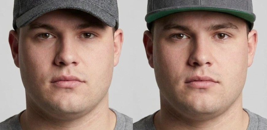 Flat vs curved bill